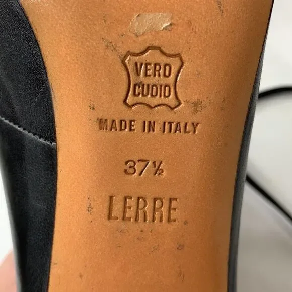 Todd Oldham Lerre black leather fringe ankle tie booties - Picture 7 of 8